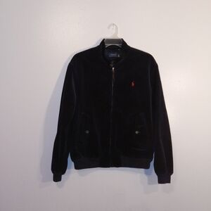 Polo by Ralph Lauren Corduroy Navy Bomber Jacket